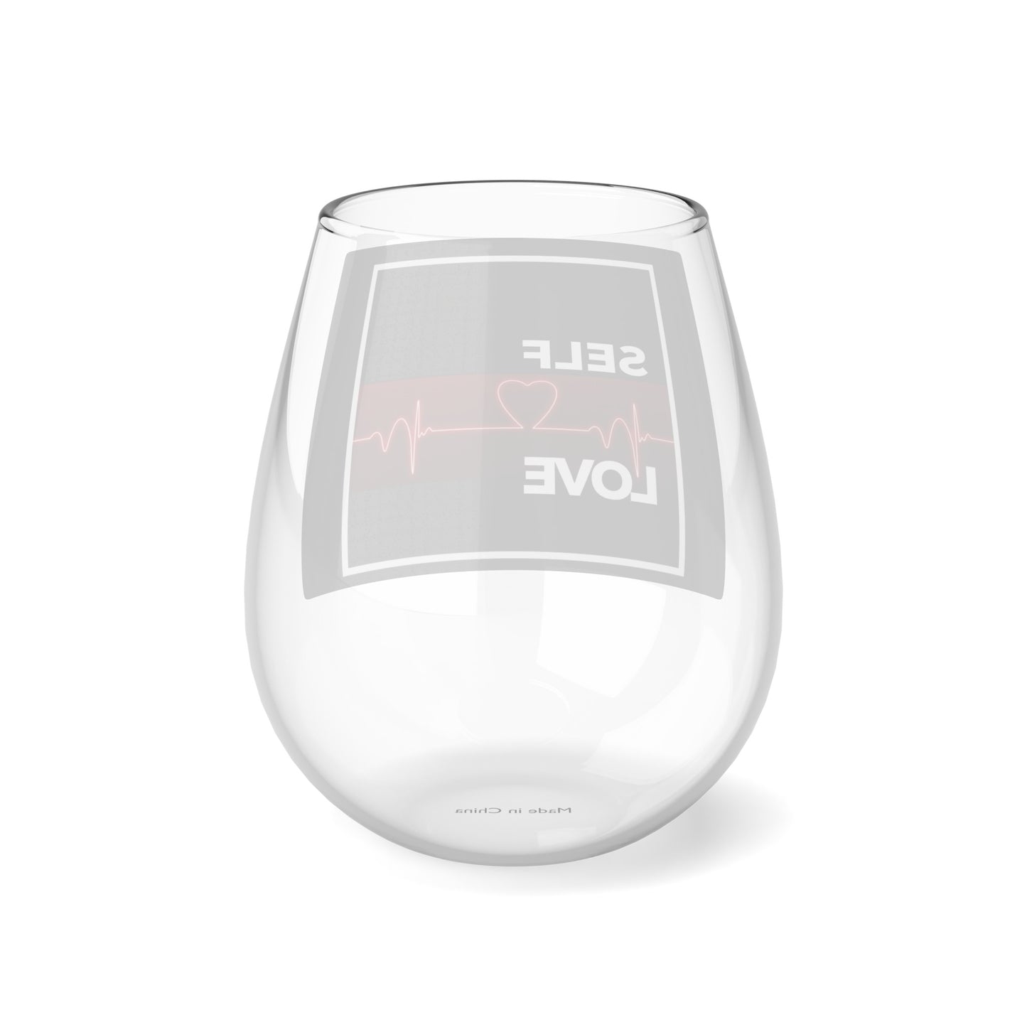 Self Love Stemless Wine Glasses