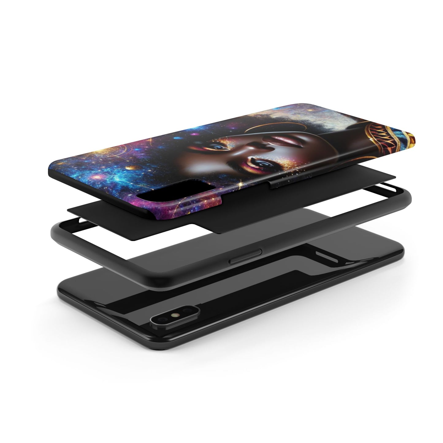 Black Out Of This World Phone Cases