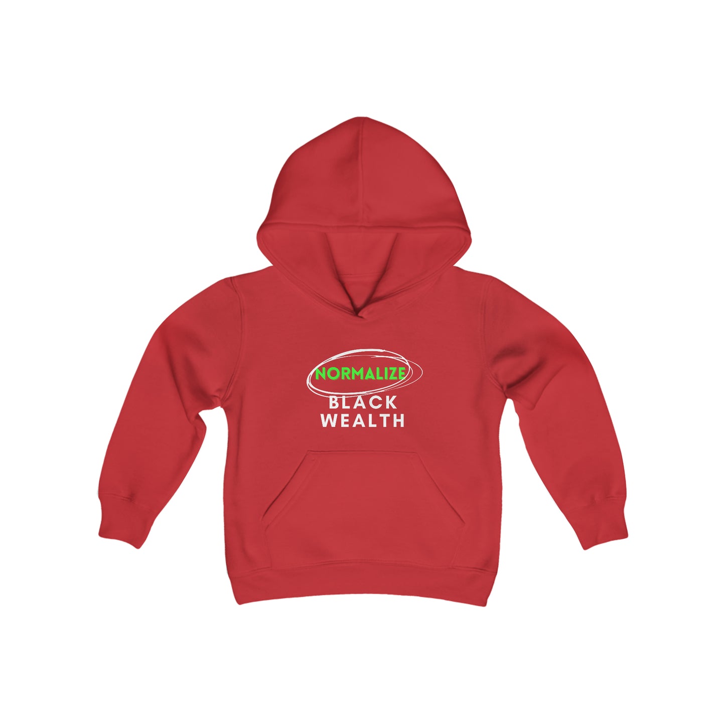 NBW Youth Heavy Blend Hooded Sweatshirt