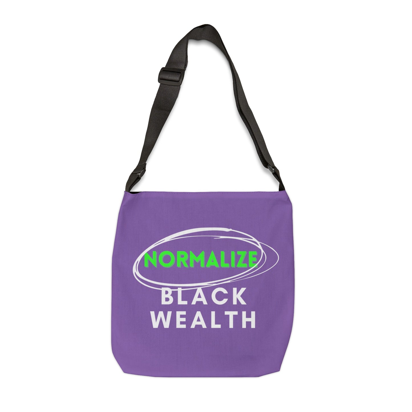 Light Purple Adjustable Tote Bag