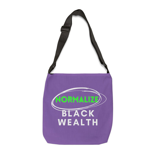 Light Purple Adjustable Tote Bag