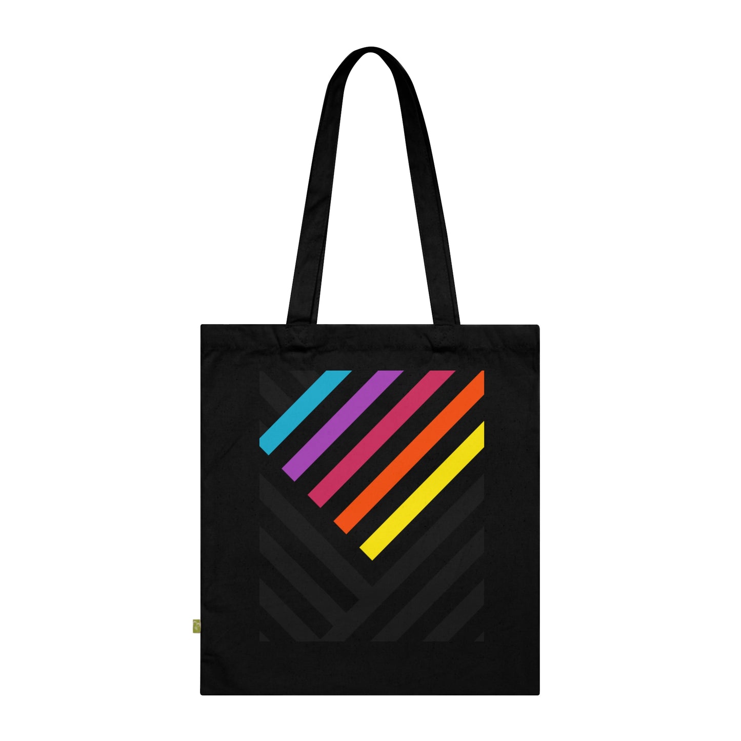 QuadStripe Organic Cotton Tote Bag