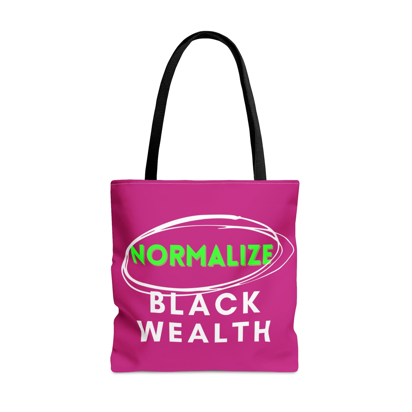 Pink NBW Tote Bag w/white logo