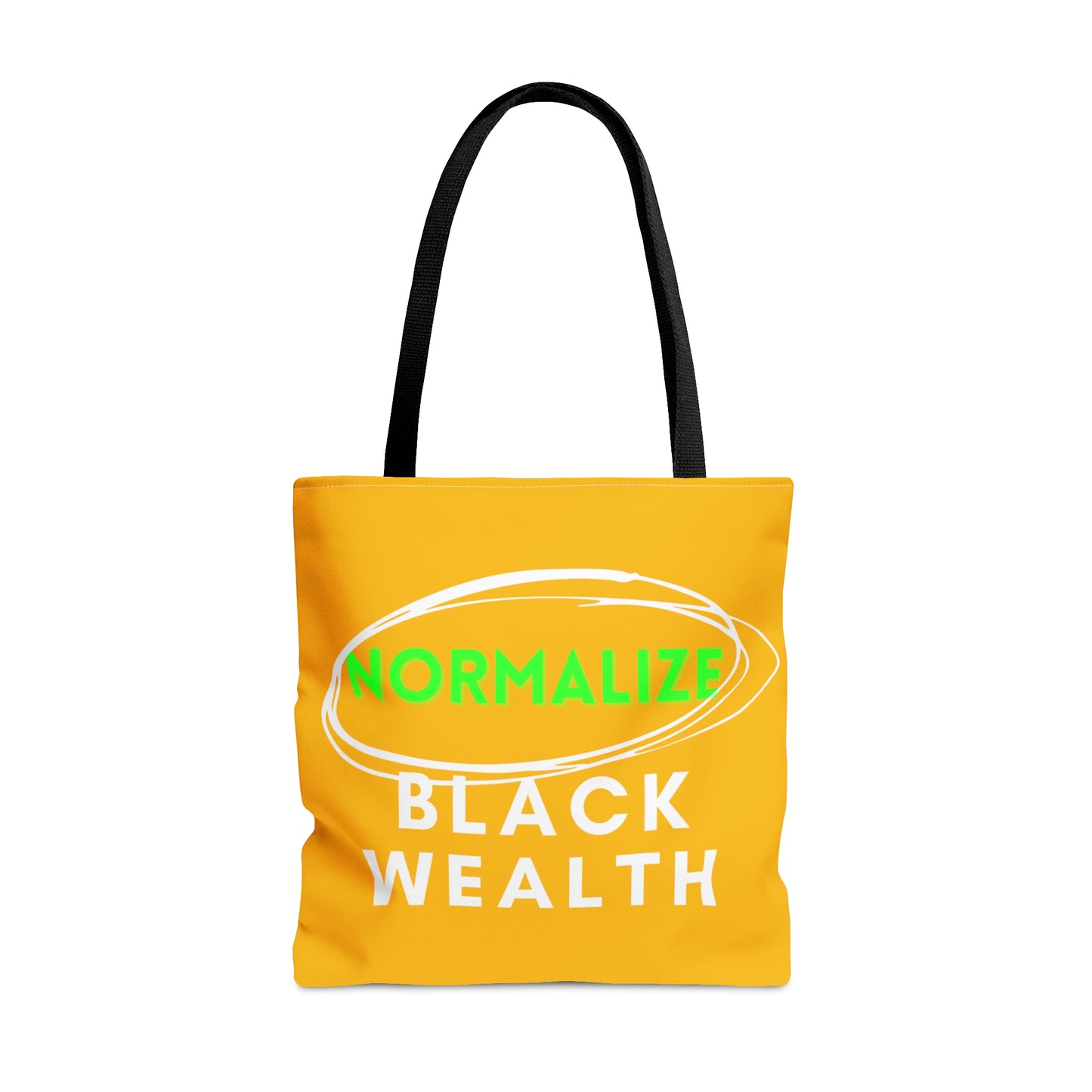 Yellow NBW Tote Bag w/white logo