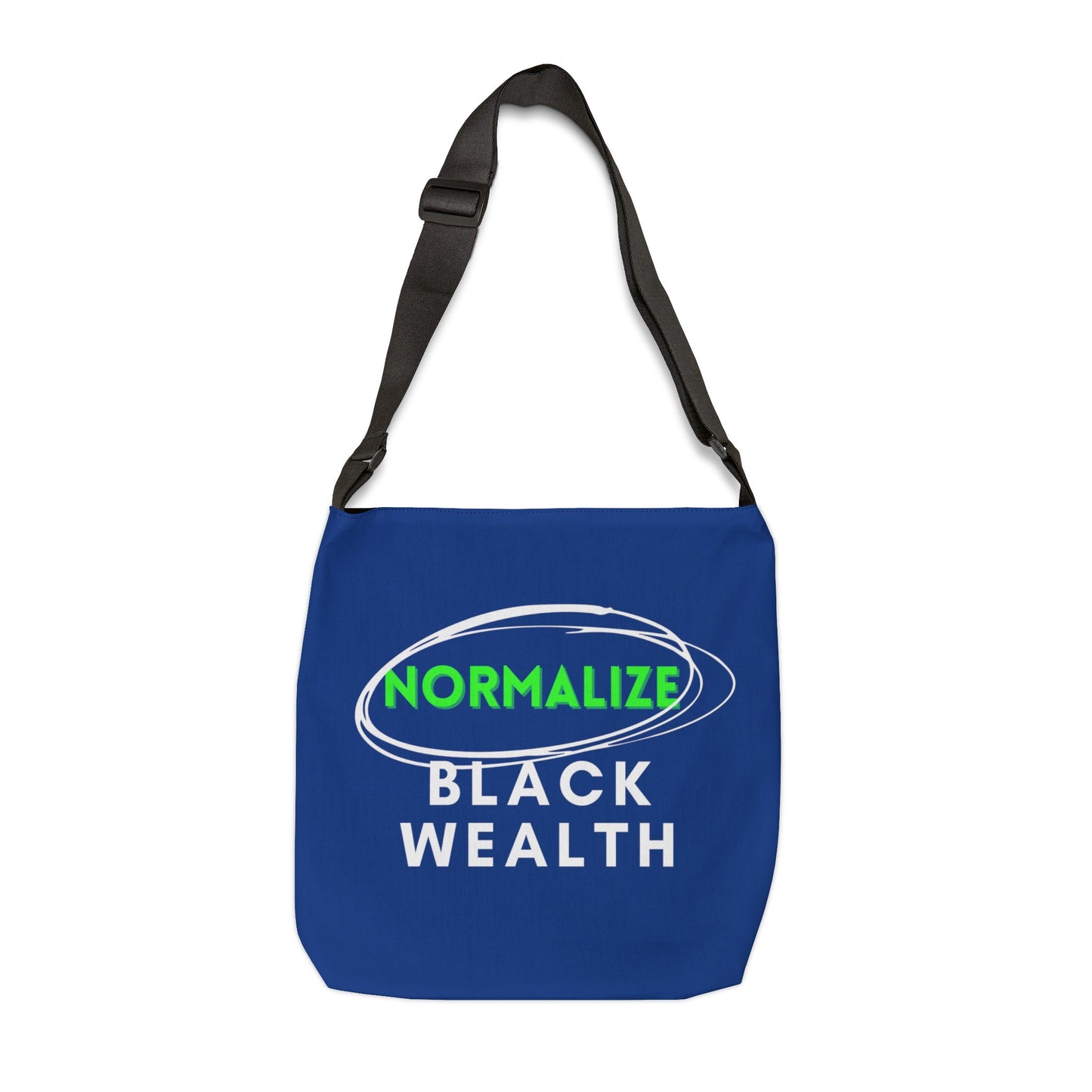 Dark Blue Adjustable Tote Bag