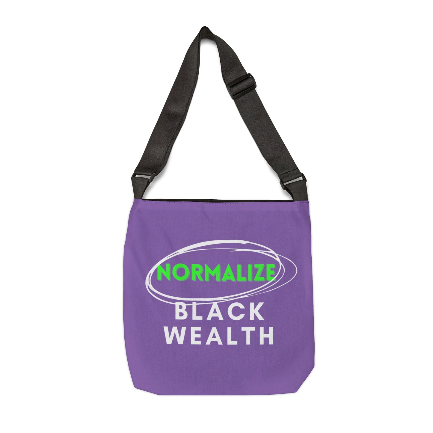 Light Purple Adjustable Tote Bag