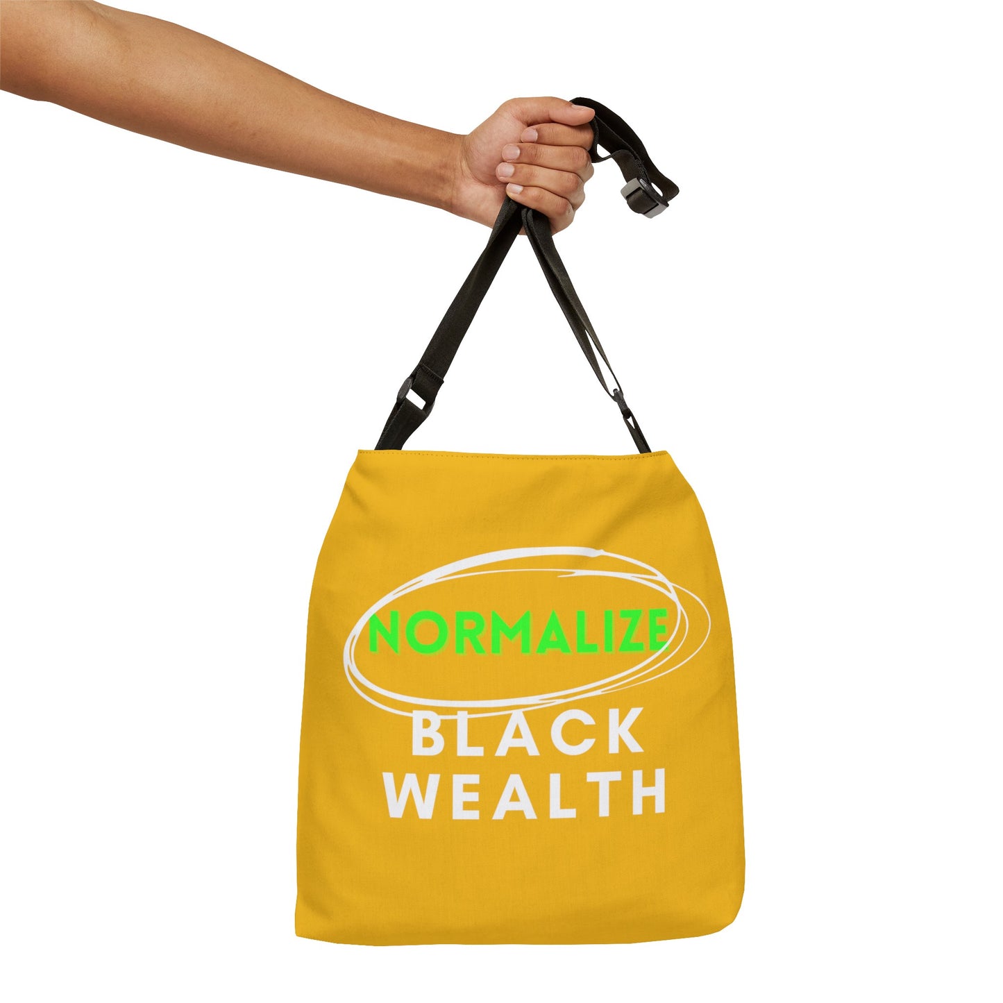 Yellow Adjustable Tote Bag