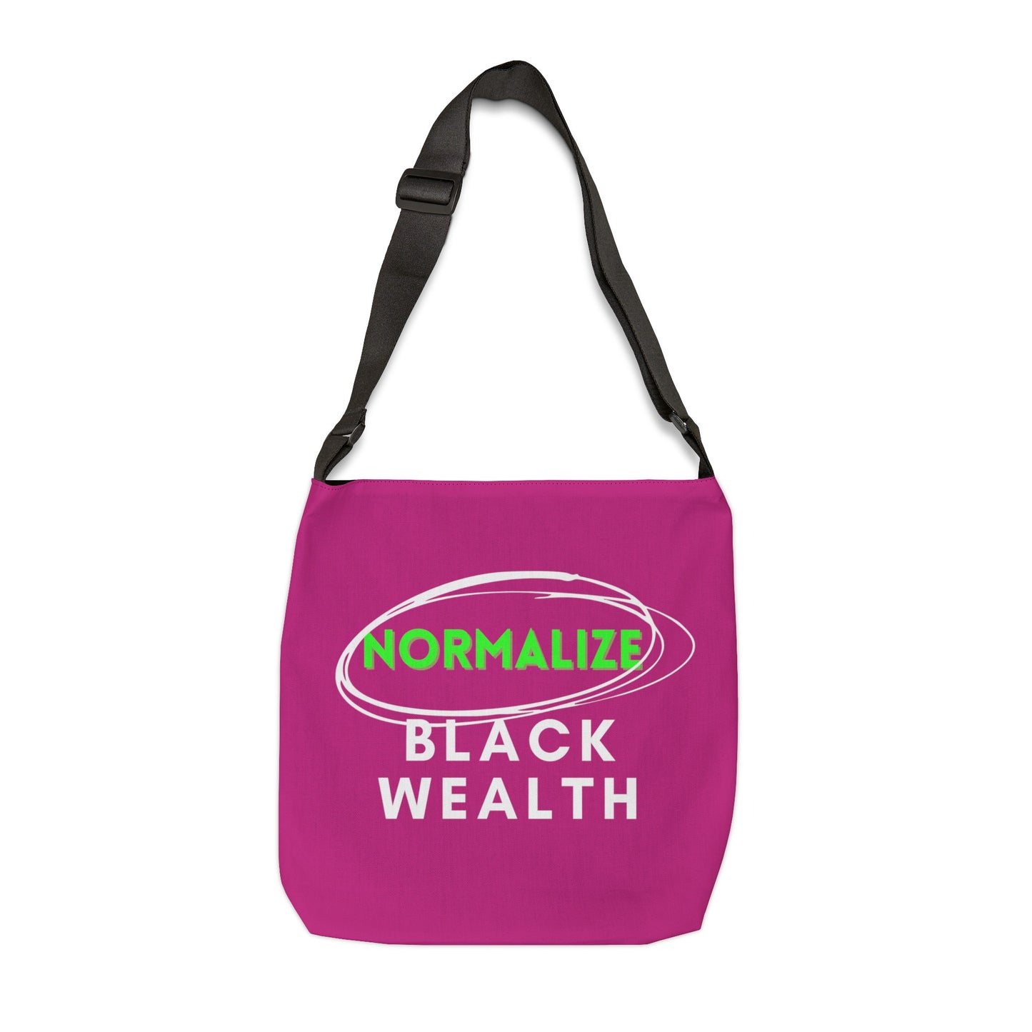 Pink Adjustable Tote Bag