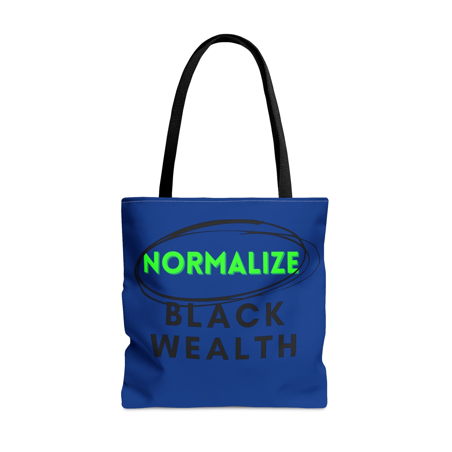 Royal and Black NBW Tote Bag