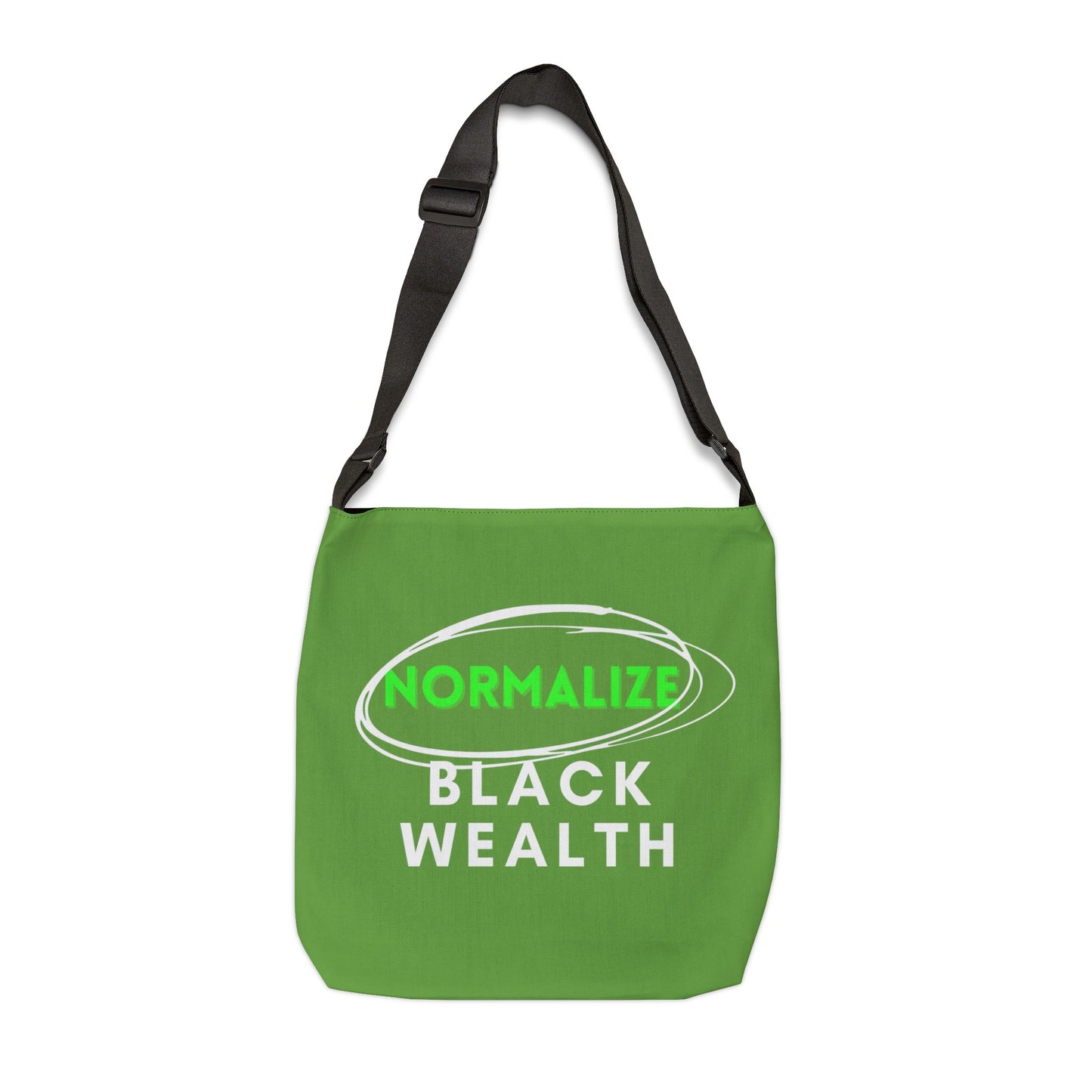 Green Adjustable Tote Bag