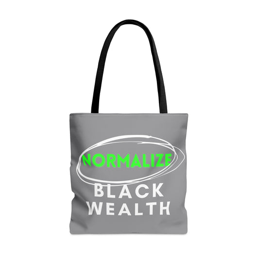 Gray NBW Tote Bag w/white logo