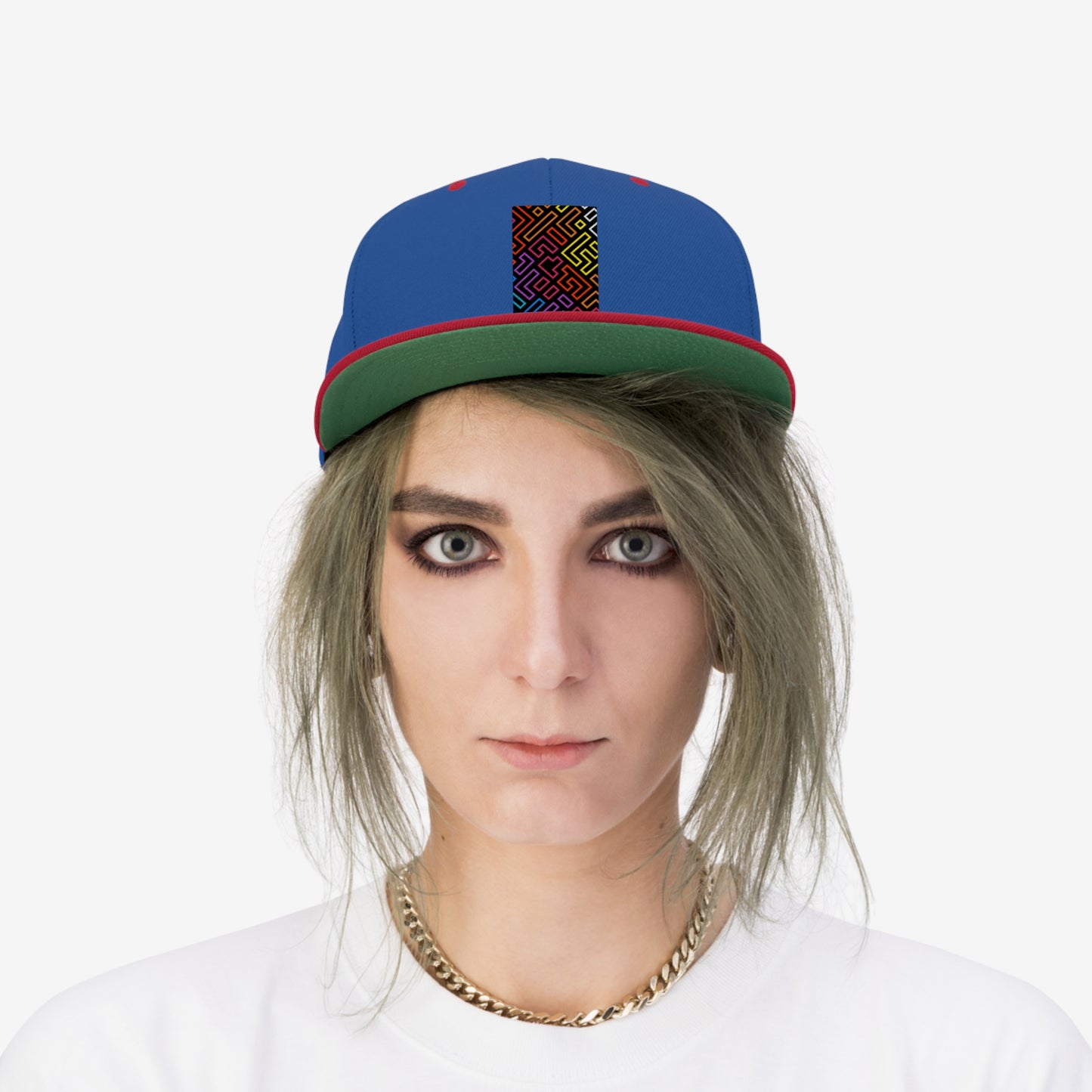 Unisex Flat Bill Hat