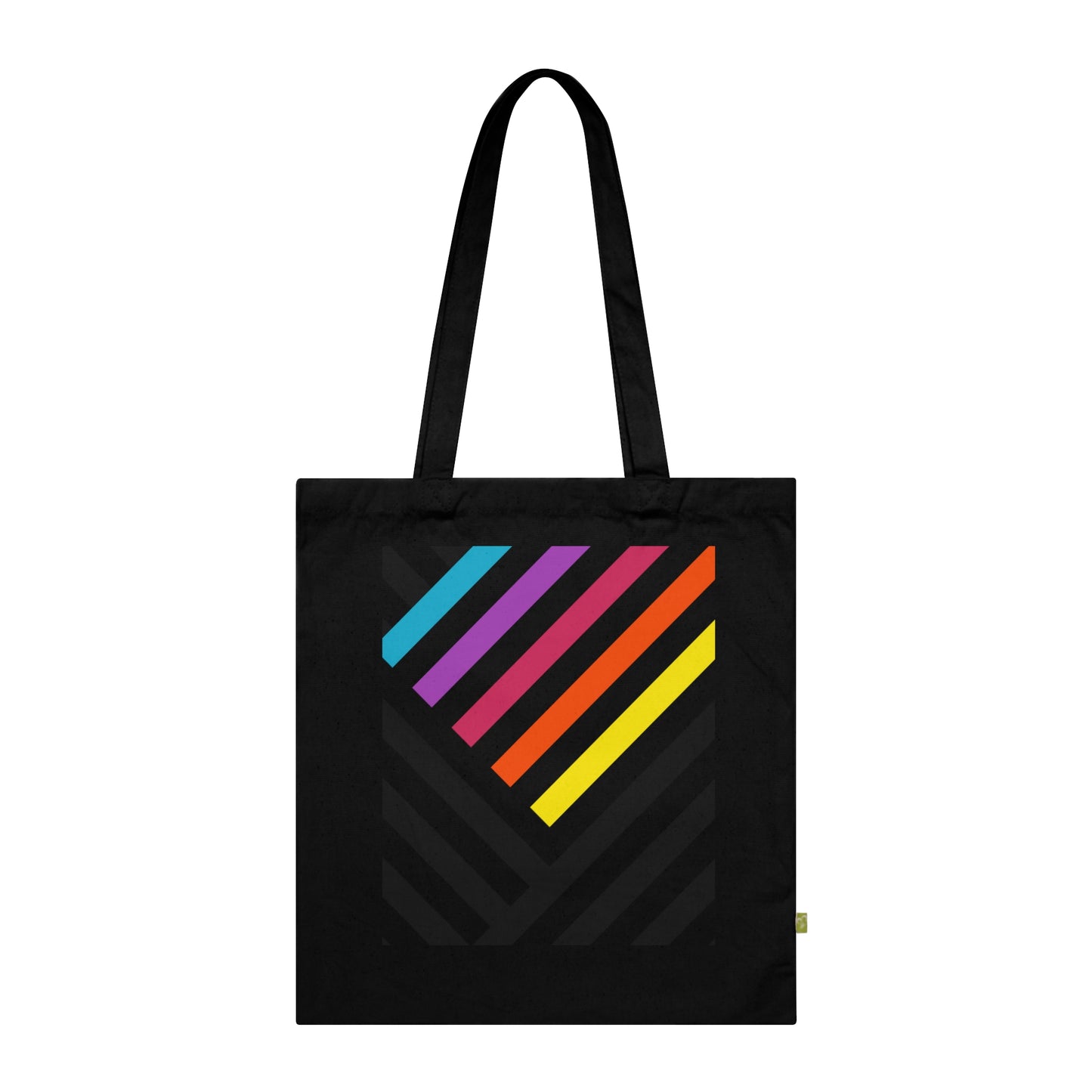 QuadStripe Organic Cotton Tote Bag