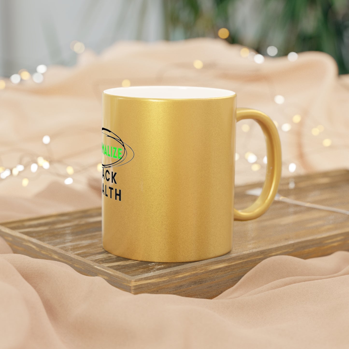 NBW Metallic Mug (Silver\Gold)