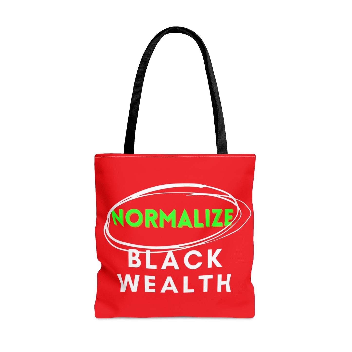 Red NBW Tote Bag w/white logo