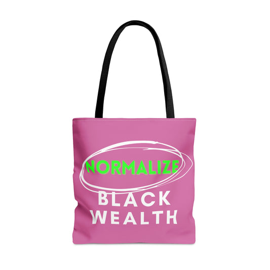 Light Pink NBW Tote Bag w/white logo