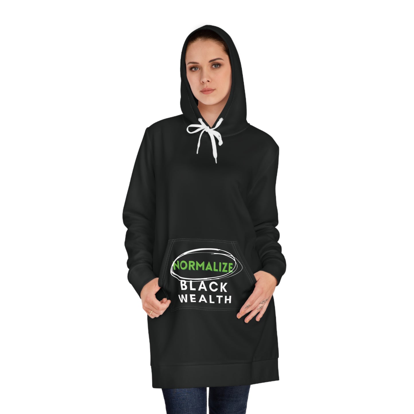 NBW Hoodie Dress (AOP)