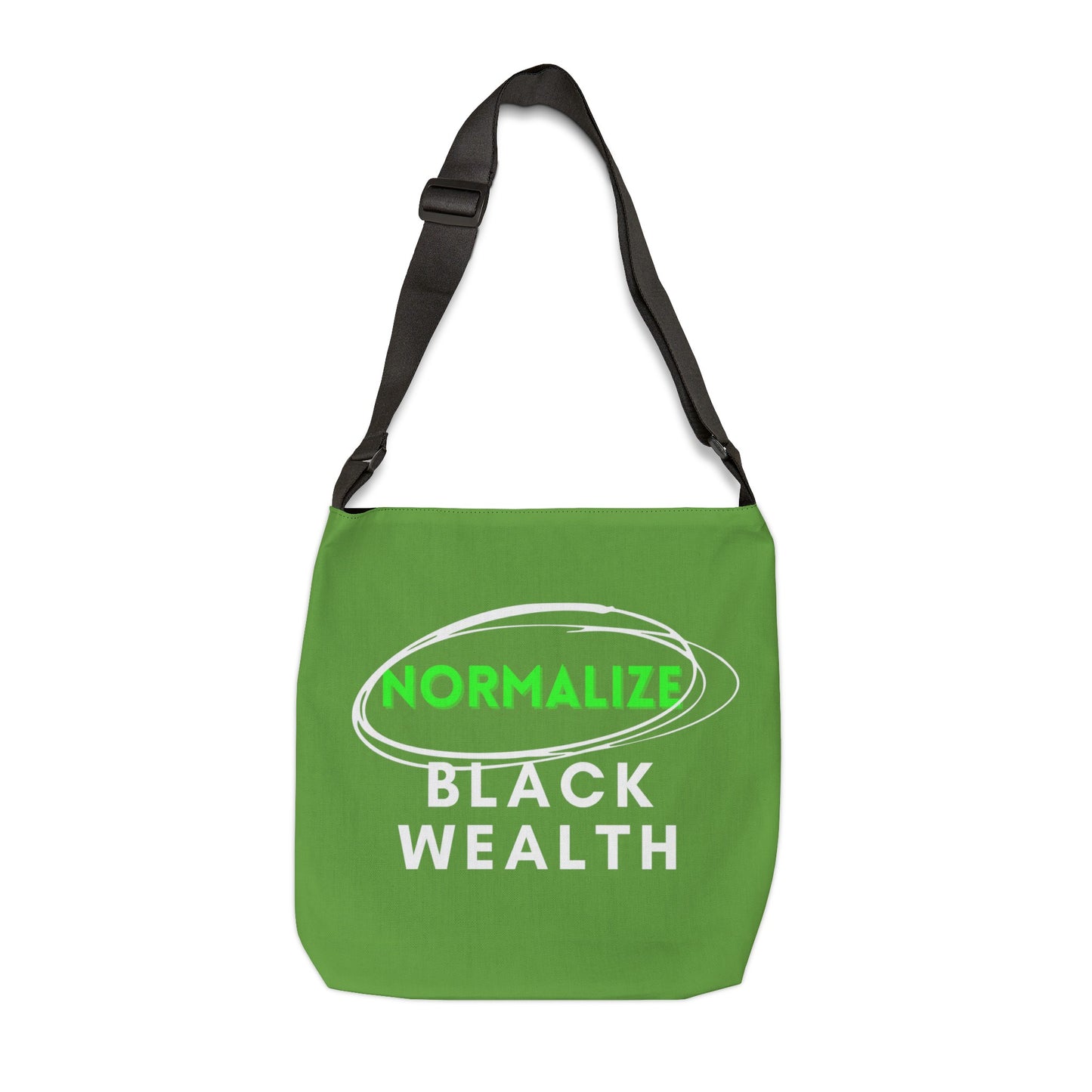 Green Adjustable Tote Bag