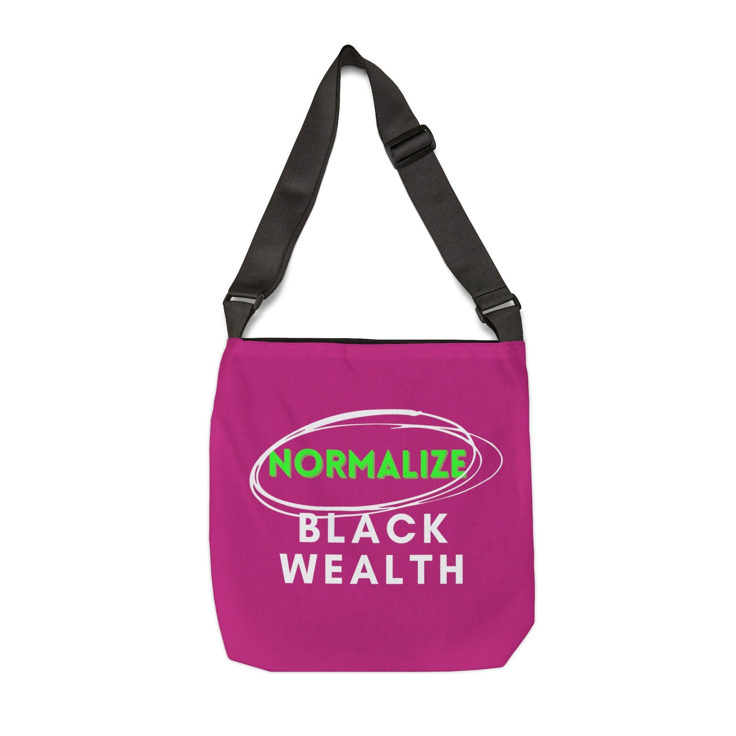 Pink Adjustable Tote Bag