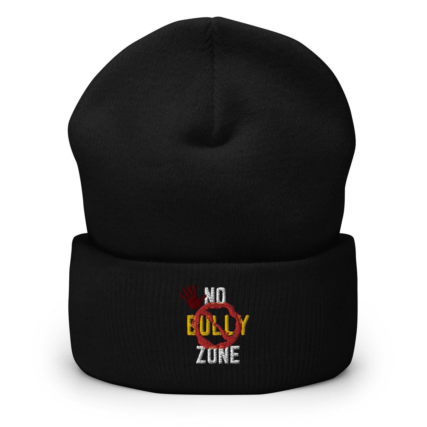 No Bully Zone Cuffed Beanie